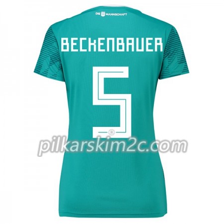 Koszulka Niemcy Beckenbauer 5 Kobiet Precz Mistrzostwa Świata 2018 - Koszulki Piłkarskie